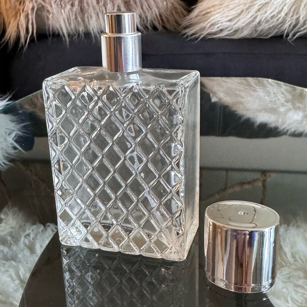 100ml Clear Glass Spray Bottle Refillable Perfume atomizer Bottle